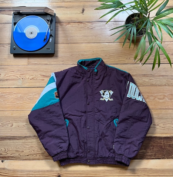 Anaheim Ducks Mighty Ducks Starter Jacket - Size XL - Etsy