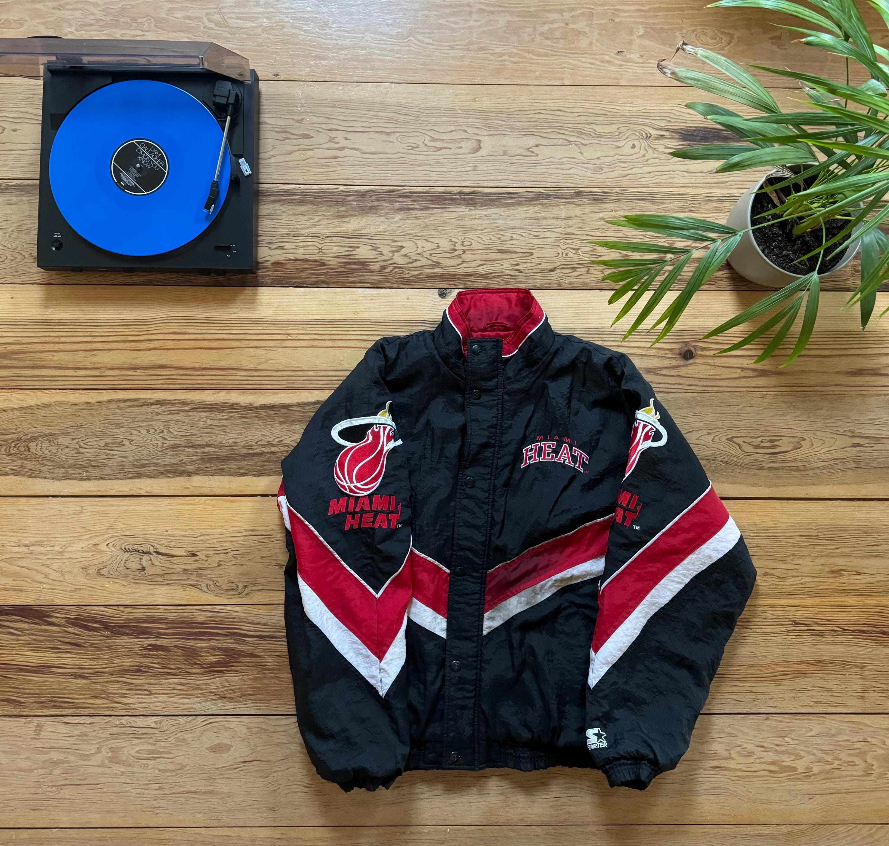 Miami Heat Starter Jacket - Size XL - Etsy