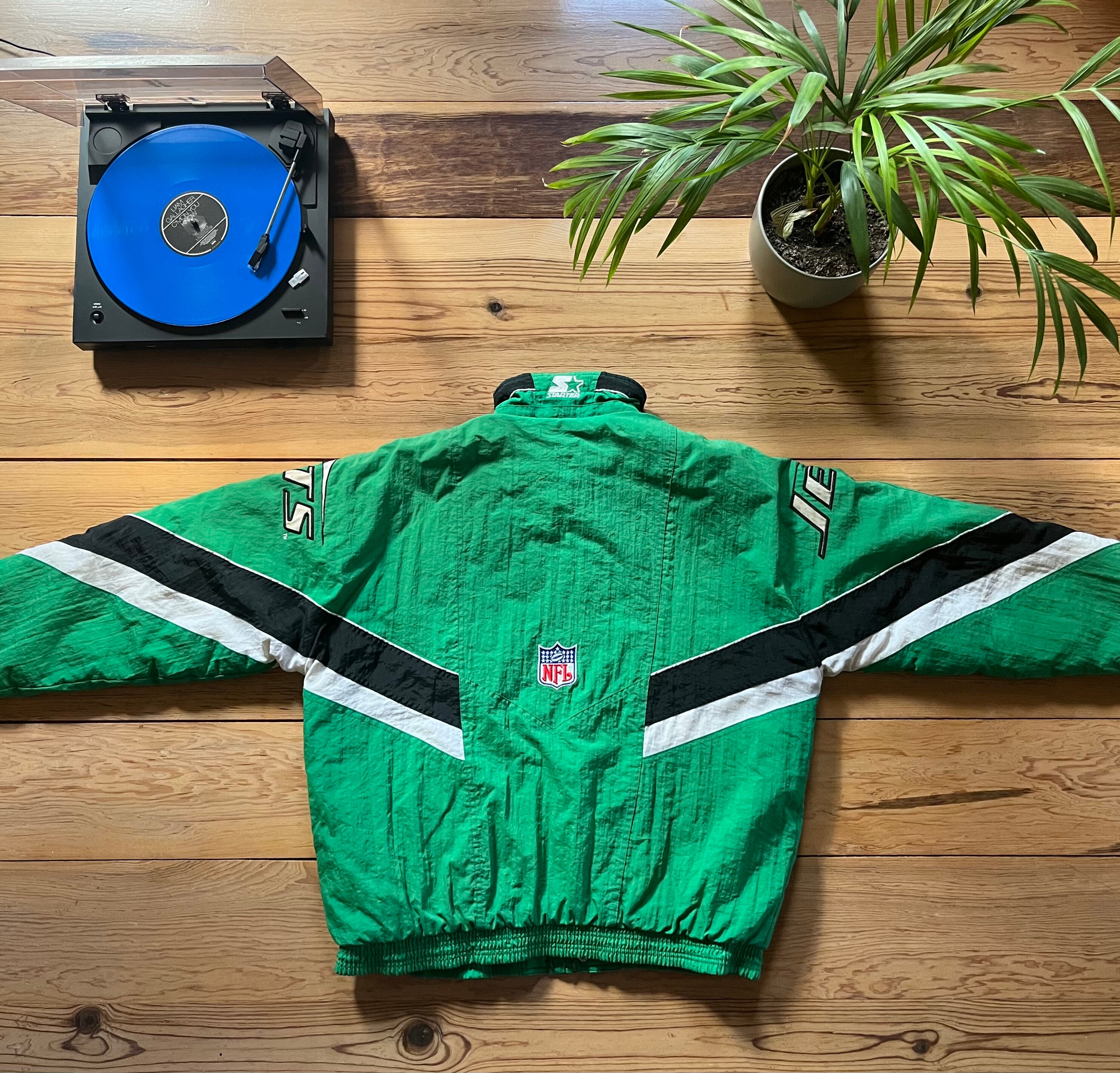 New York Jets Starter Jacket - Size XL - Etsy