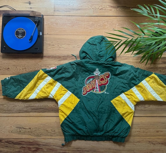 Seattle Supersonics Starter Jacket NBA - Size Large - Etsy