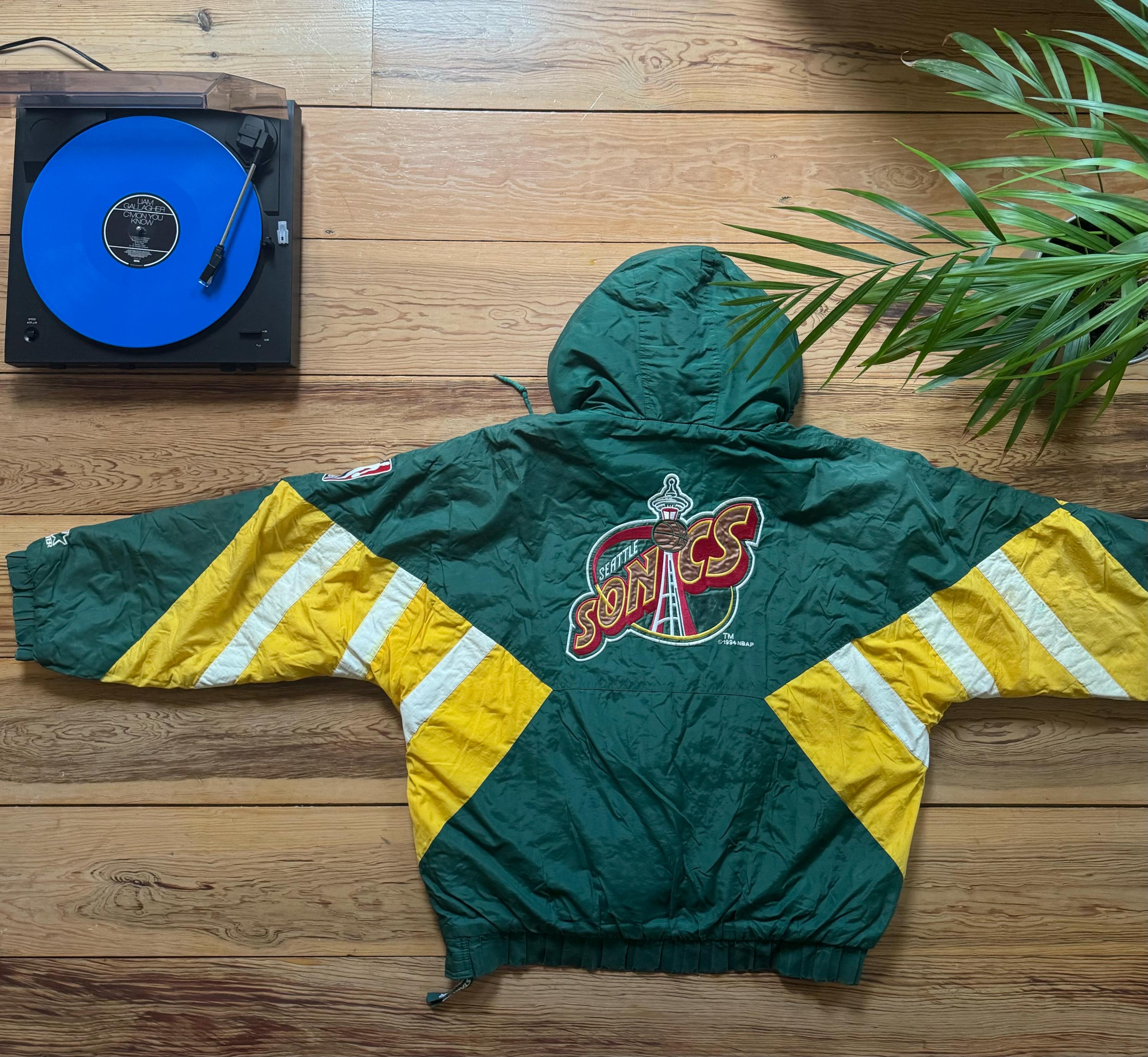 Seattle Supersonics Starter Jacket NBA - Size Large - Etsy