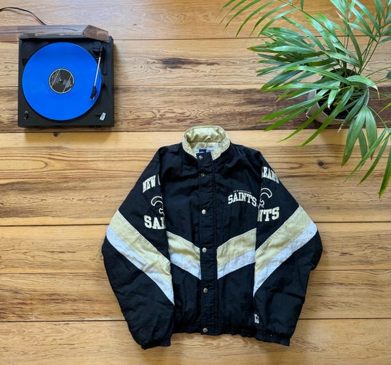 New Orleans Saints Starter Jacket - Size Large - Etsy