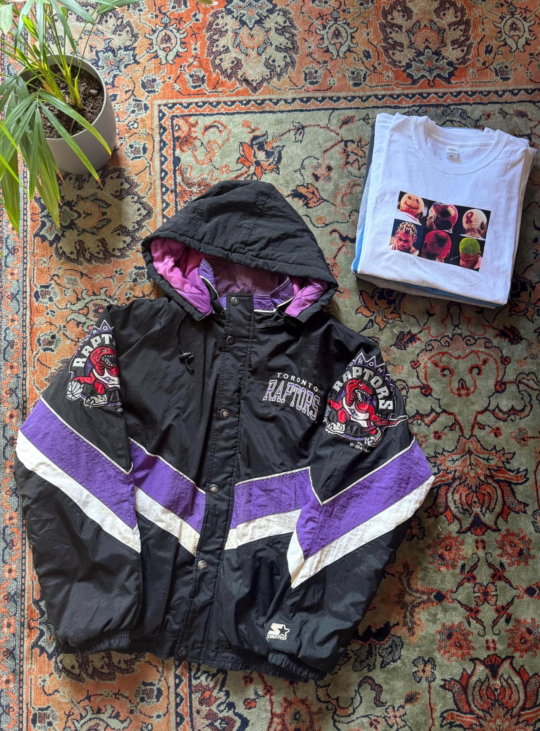 Toronto Raptors Starter Jacket - Size XL - Etsy