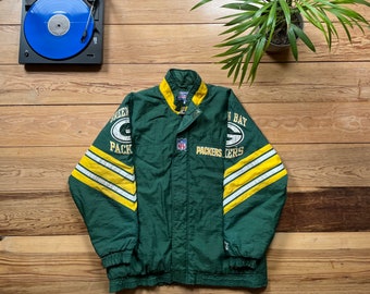 Green Bay Packers Starter Jacket - Size XL - Etsy