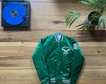 Philadelphia Eagles Satin Starter Jacket - Size Medium