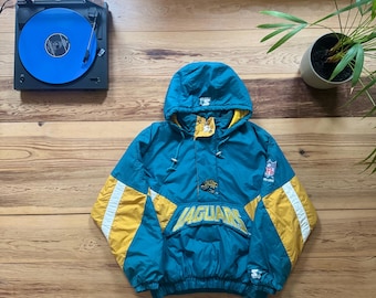 Jacksonville Jaguars Starter Jacket - Size Medium - Etsy