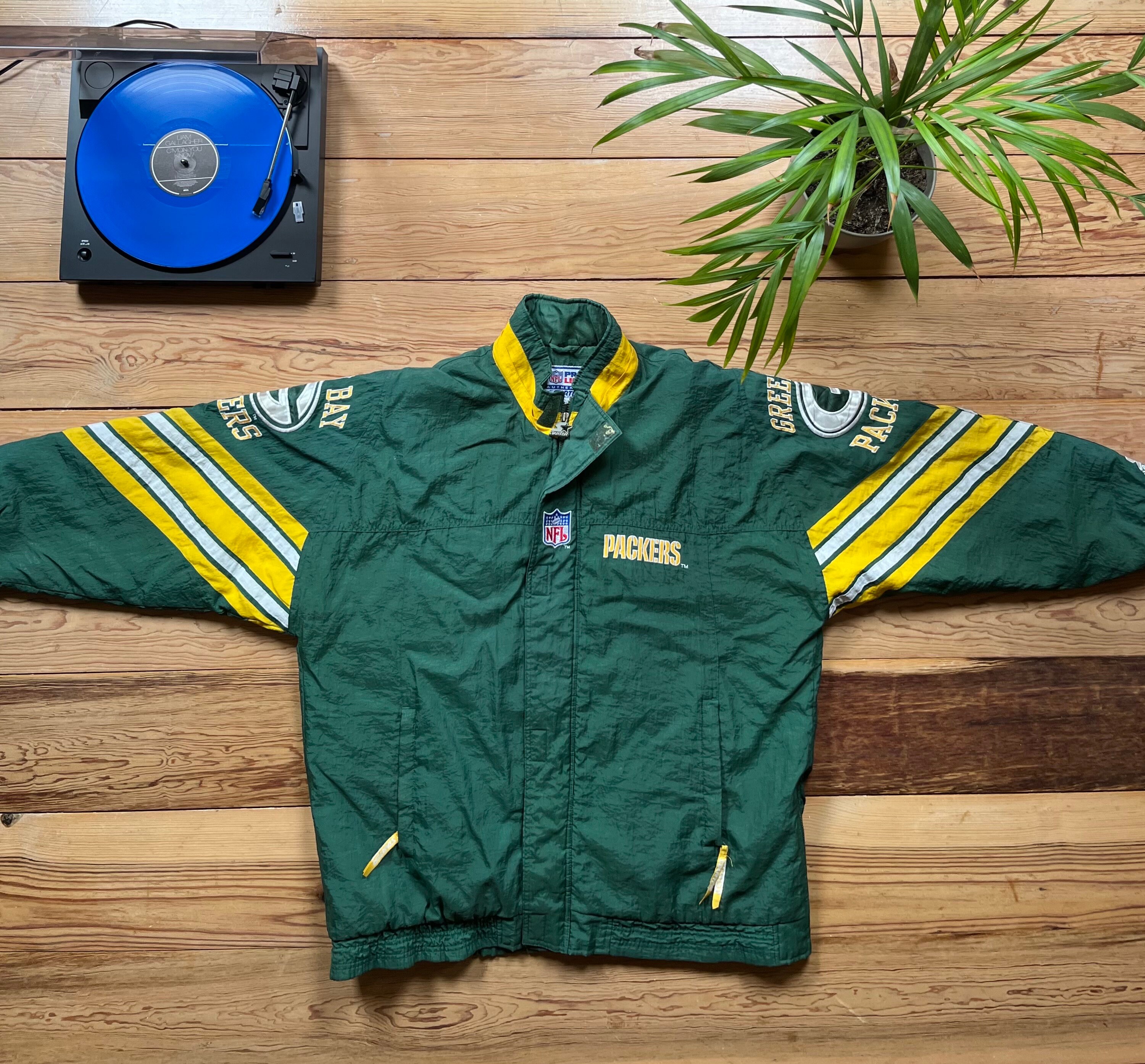 Green Bay Packers Starter Jacket - Size XL - Etsy