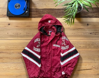 Arkansas Razorbacks Starter Jacket - Size XL