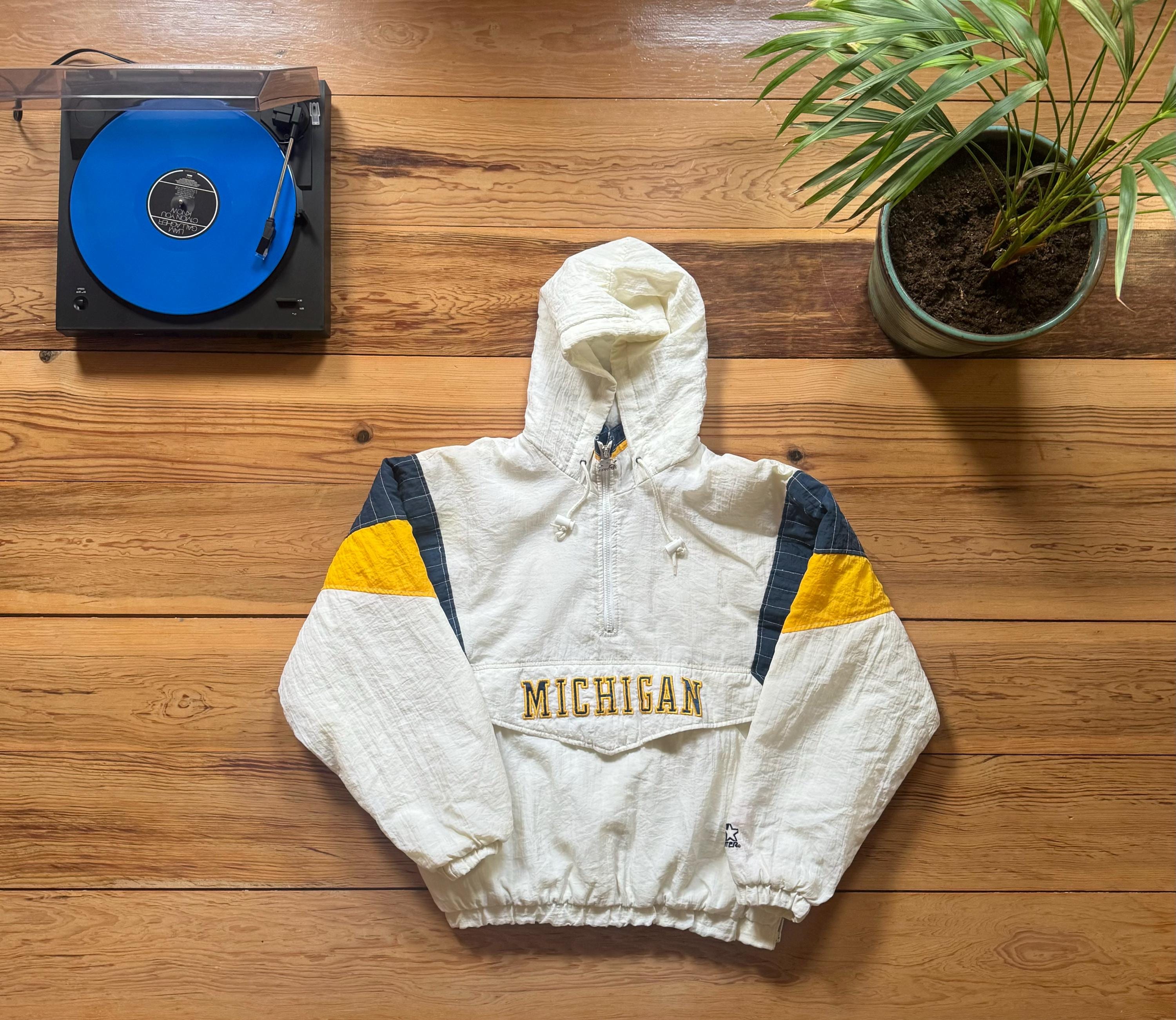 University of Michigan Wolverines Starter Jacket - Etsy