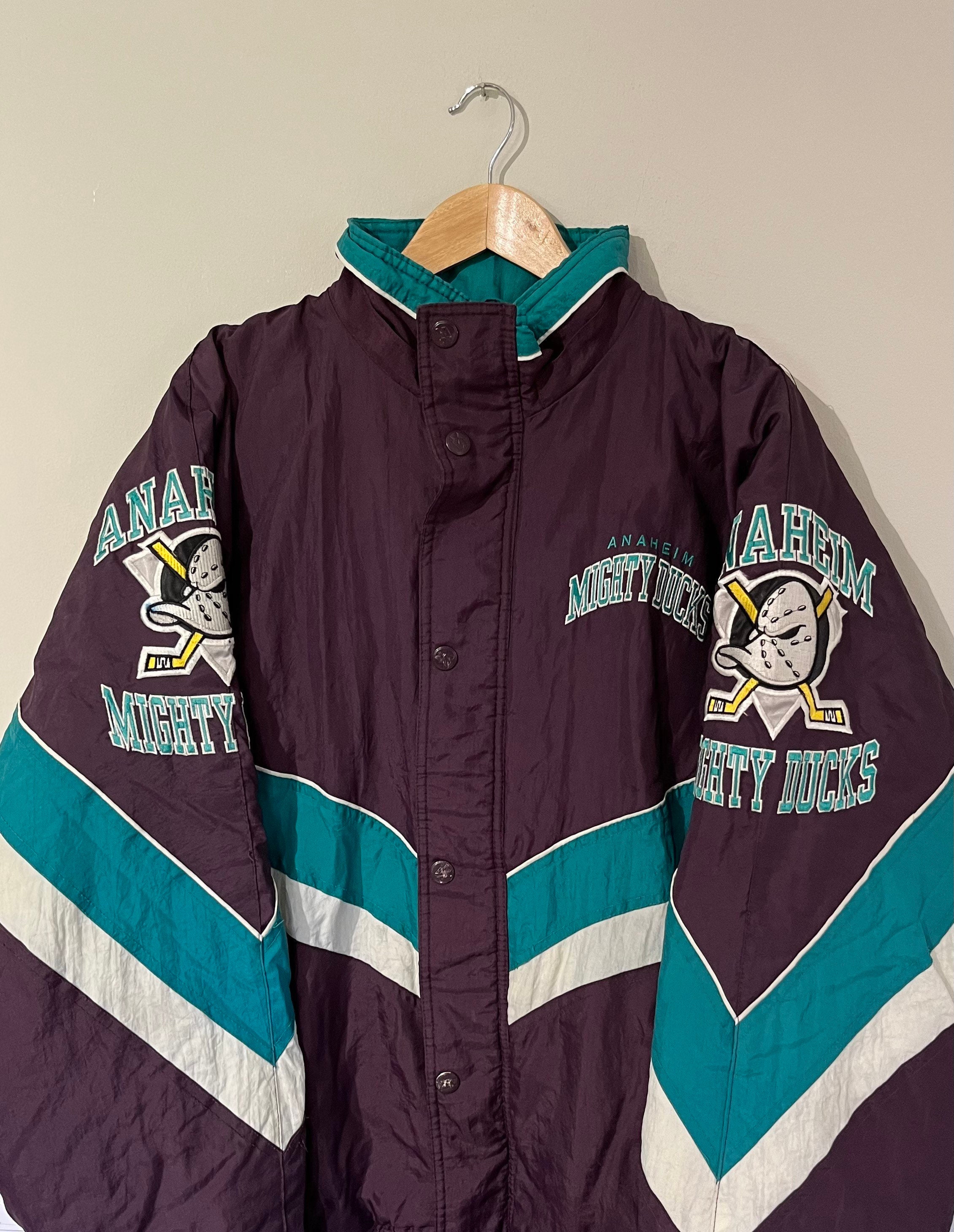Vintage The Anaheim Mighty Ducks NHL Padded Starter Zip Up - Etsy Italia