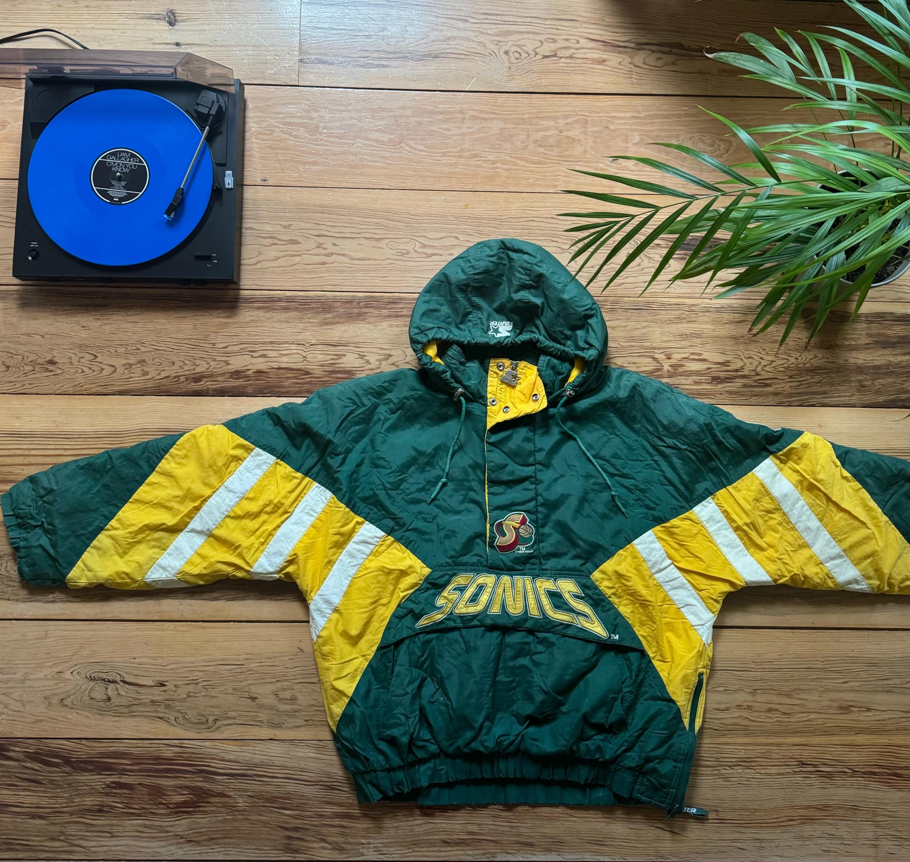 STARTER SEATTLE SUPERSONICS ナイロンジャケットNBA Seattle Supersonics Starter Jacket NBA - Size Large - Etsy