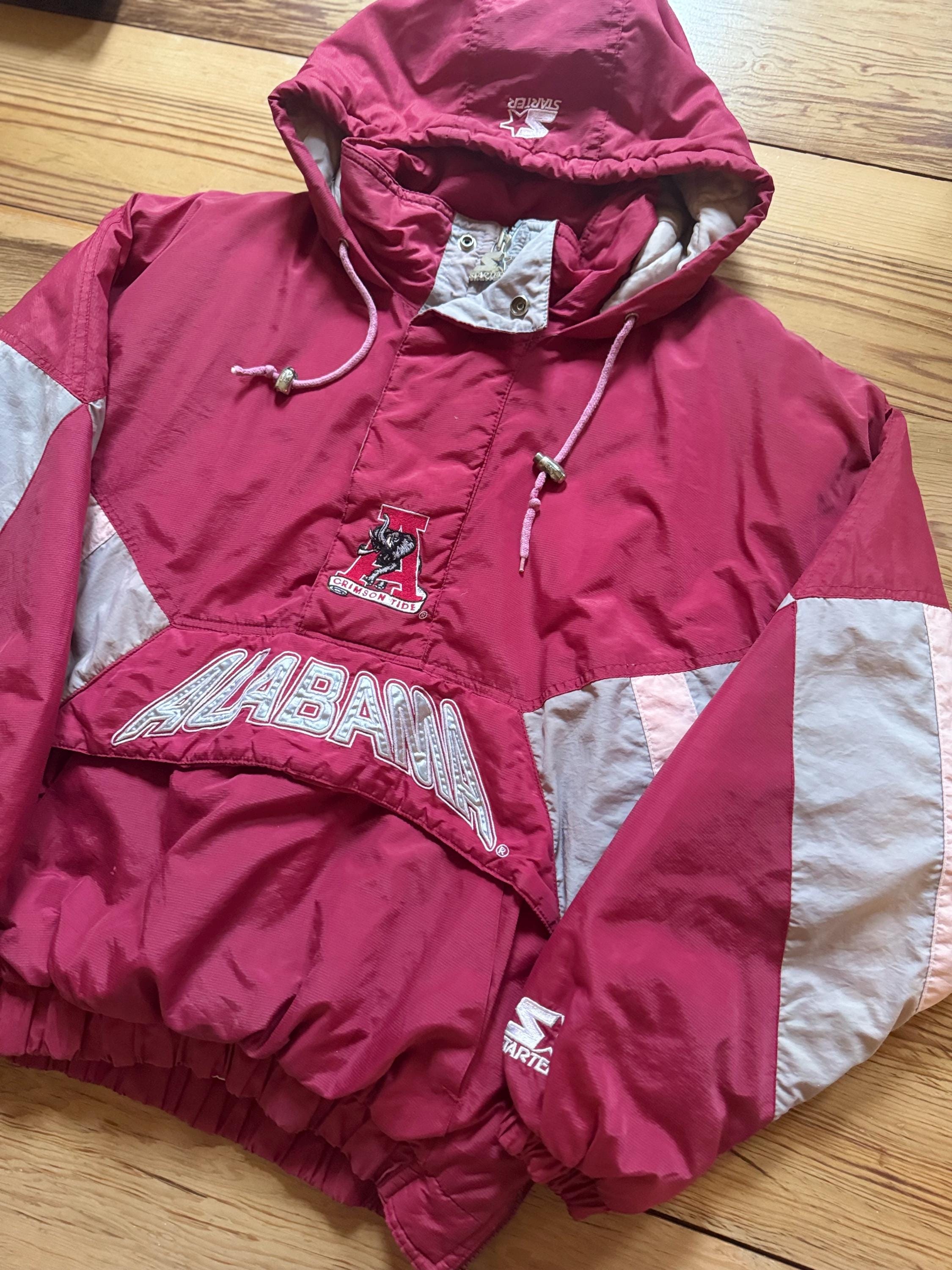 Alabama Crimson Tide Starter Jacket - Size Small - Etsy
