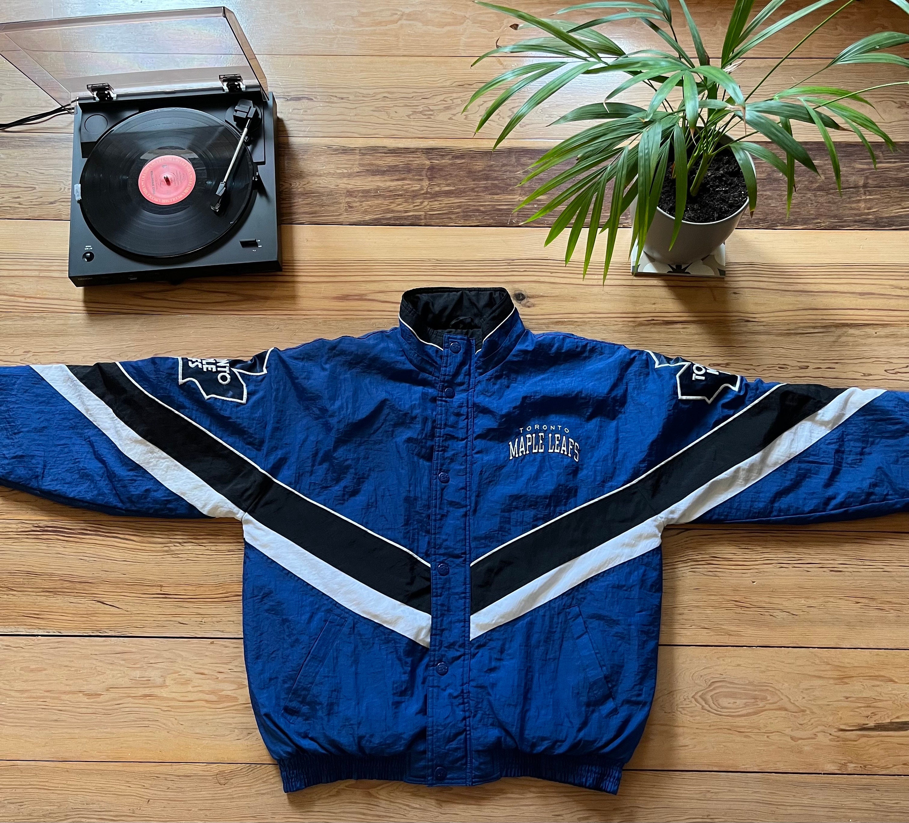 Rare Vintage 1995 Boston Bruins NHL Starter Varsity Leather Wool Jacket  Size M