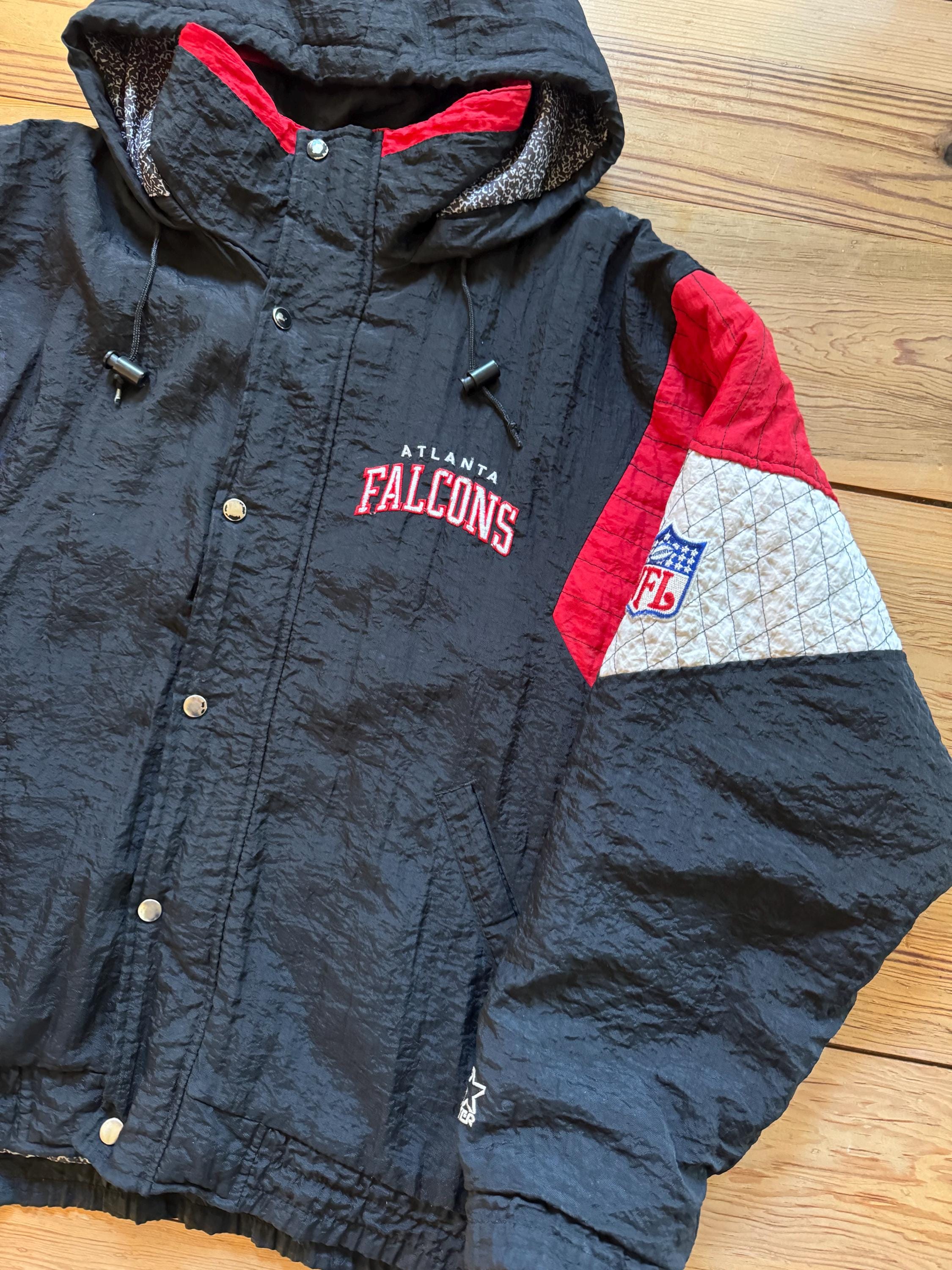 Atlanta Falcons Starter Jacket - Size Large - Etsy