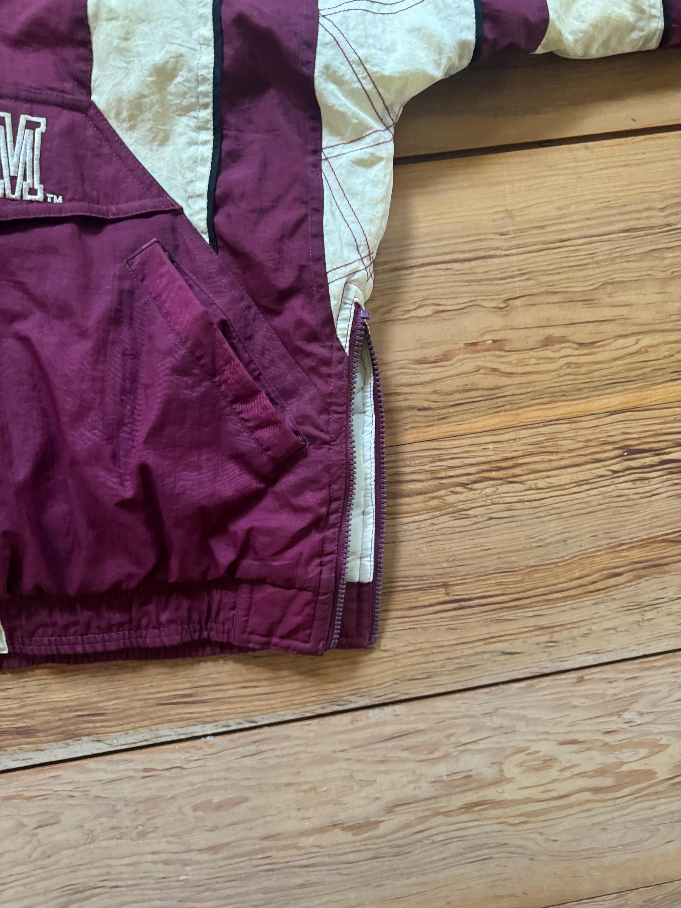 TEXAS A&M AGGIES starter USA製 ナイロンスタジャン TEXAS A&M AGGIES starter USA製 ナイロンスタジャン Starter