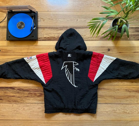 Atlanta Falcons Starter Jacket - Size Large - Etsy Atlanta Falcons Starter Jacket - Size Large - Etsy