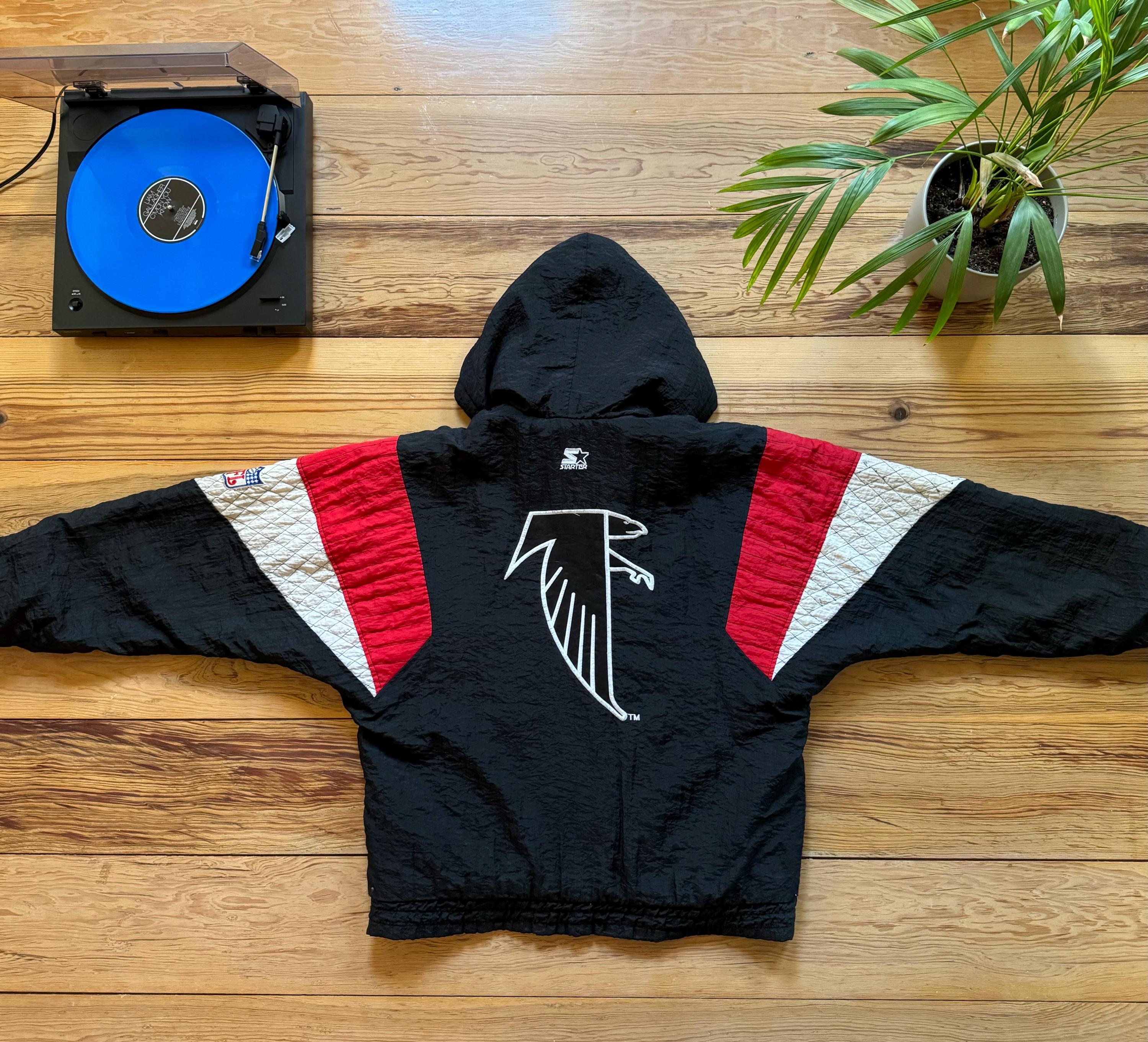NFL Atlanta Falcons スタジャン Lサイズ Atlanta Falcons Starter Jacket - Size Large - Etsy