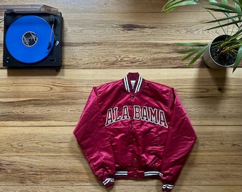 Alabama Crimson Tide Satin Starter Jacket - Size Medium
