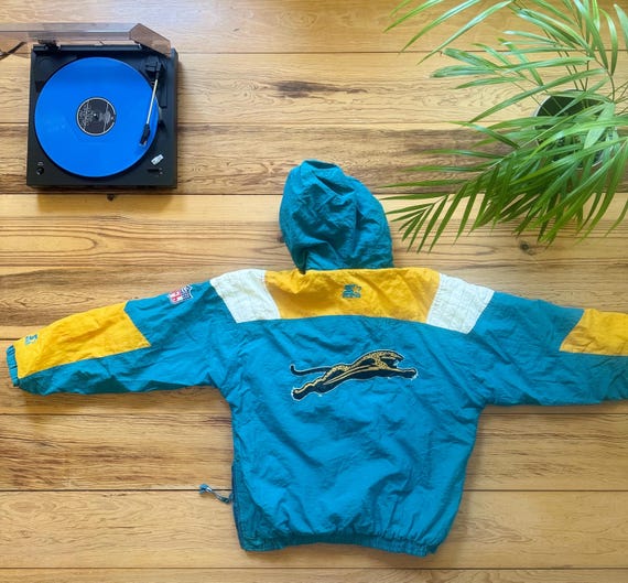 Jacksonville Jaguars Starter Jacket - Size Medium - Etsy