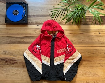 NFL San Francisco 49ers ジャケットAPEX ONE VINTAGE APEX ONE PRO LINE SAN FRANCISCO 49ers SHARK TOOTH