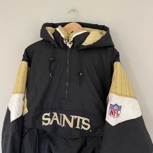 Saints pullover hotsell starter jacket
