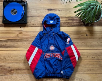 Detroit Pistons Starter Jacket - Size Large
