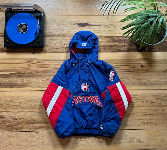 Detroit Pistons Starter Jacket - Size Large - Etsy New Zealand