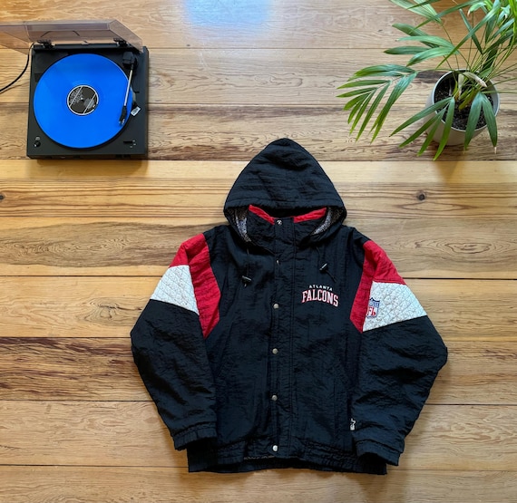 完璧すぎて可愛げがない Atlanta Falcons Starter Jacket - Size Large - Etsy ジャケット・アウター