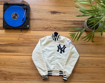 Vintage 1990s New York Yankees Starter Satin Diamond Collection