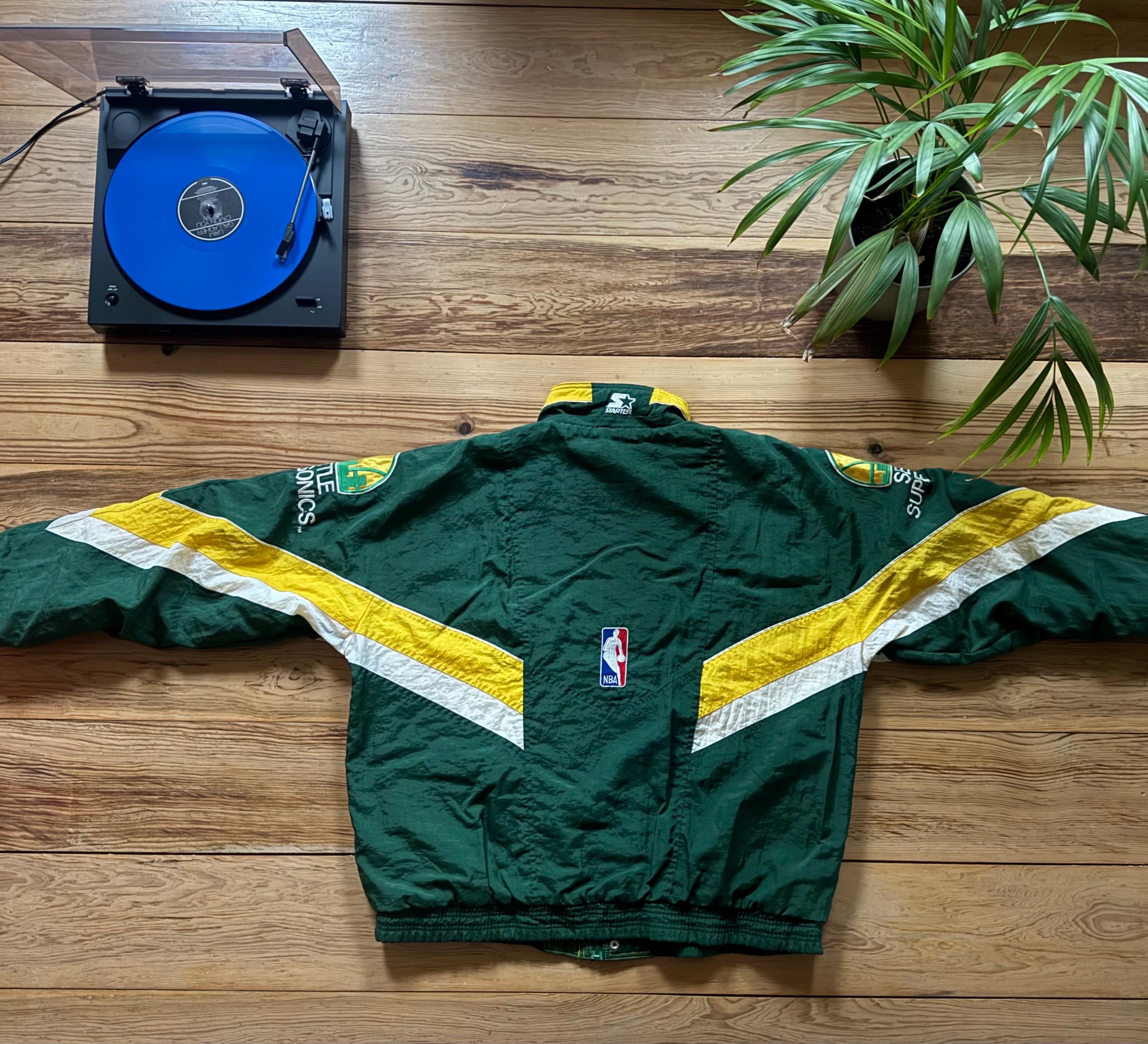Seattle Supersonics Starter Jacket NBA - Size XL - Etsy