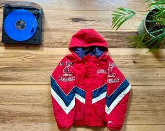 St Louis Cardinals Starter Jacket - Size Medium