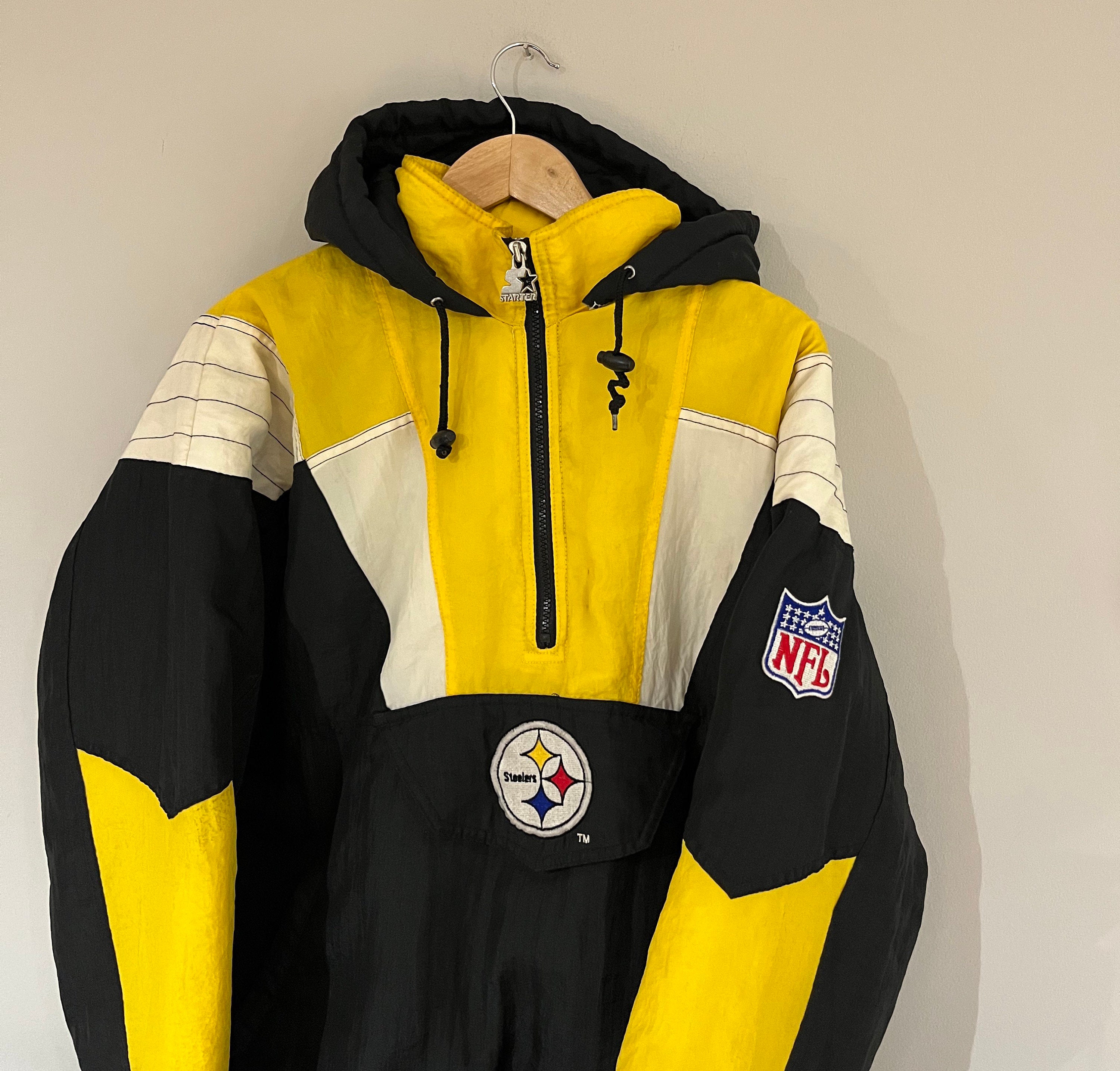 Nfl Starter Jacket Steelers - Etsy