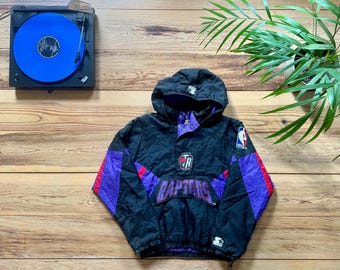 Vintage 1990s Toronto Raptors Starter Two Tone Full Zip Jacket