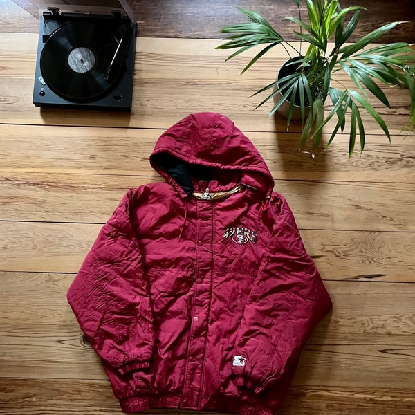 49ers Starter Jacket Etsy