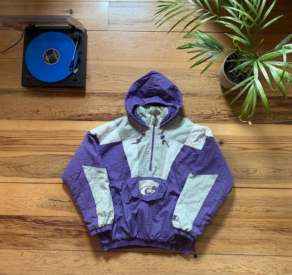 Kansas State University Starter Jacket - Size XL - Etsy