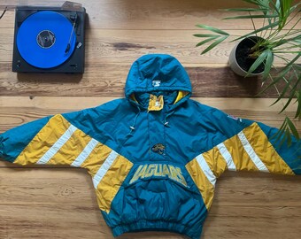 Jacksonville Jaguars Starter Jacket - Size Medium - Etsy
