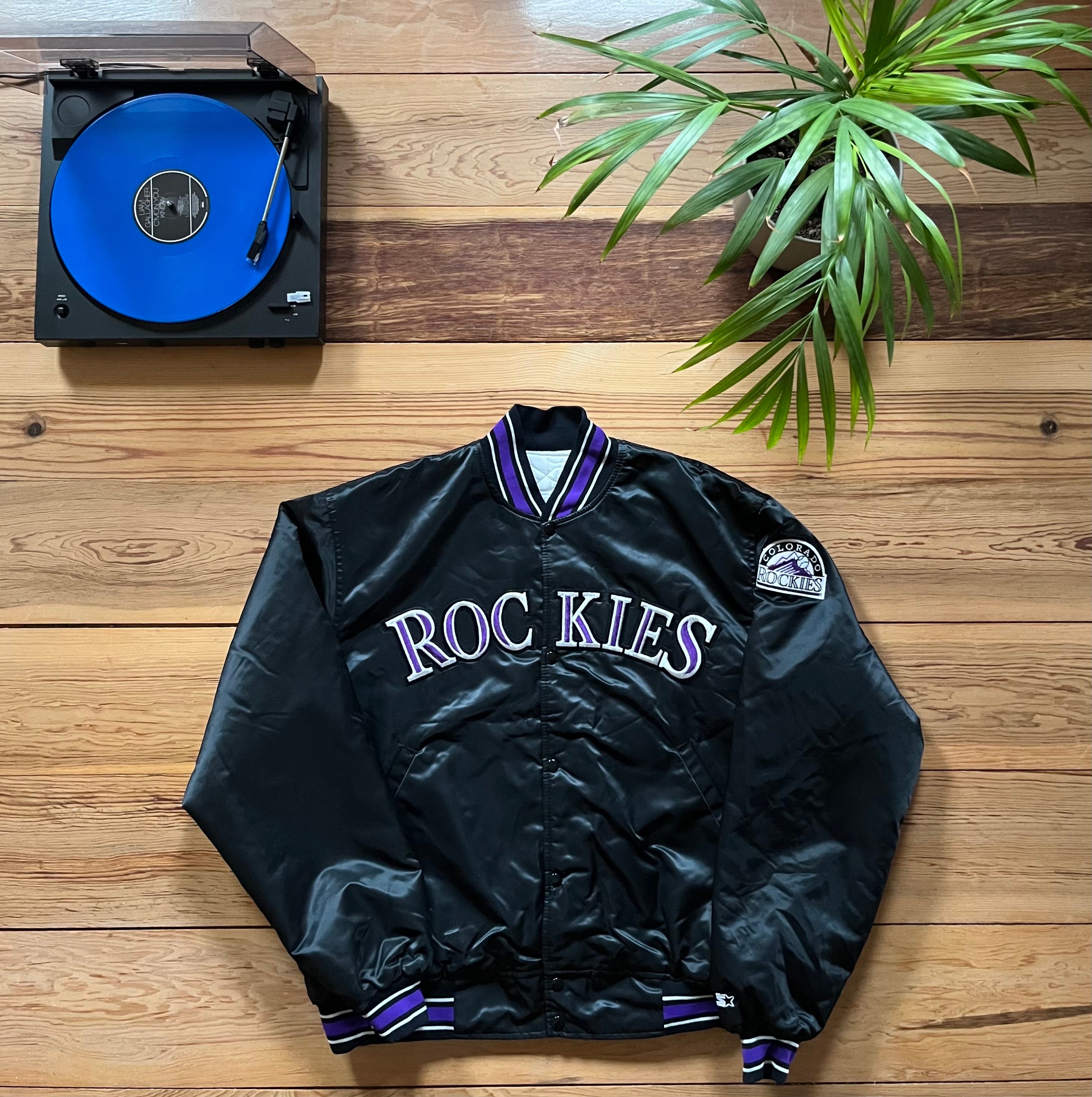 Colorado Rockies Starter Jacket - Size XXL - Etsy