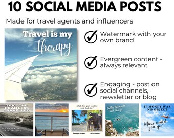 10 Instagram/social stories for travel agents and influencers