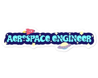 Aerospace Engineer Sticker | STEM Sticker Gift
