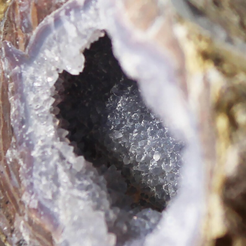 Dugway Geode Deep Chambered Fluorescent Crystal Mineral Utah - Etsy