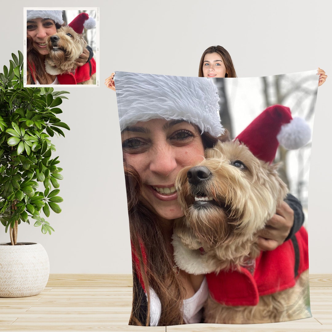 Custom Photo Blanket, Keepsake Gift, Valentines Gift Using Photo