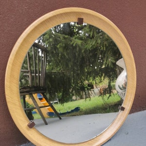 Vintage Wall Mirror made in Germany 70s/ Mid-Century Wall Mirror / Home Decor