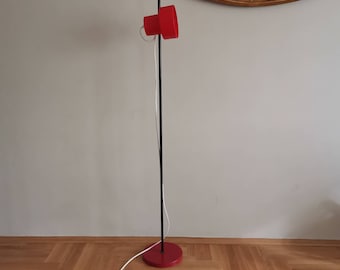 Lámpara de pie vintage de los años 70: lámpara moderna de mediados de siglo ajustable