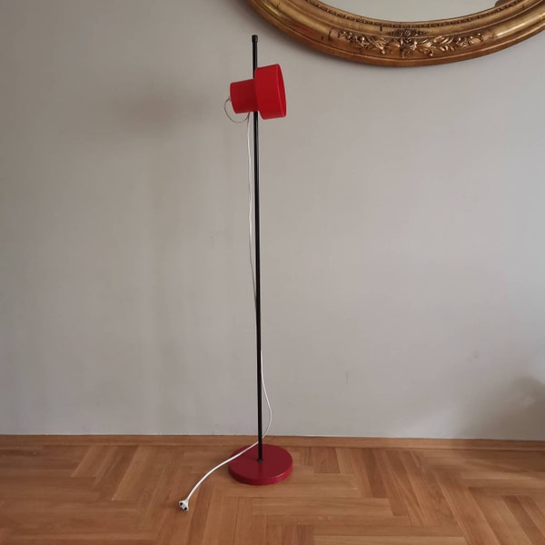 Vintage Floor Lamp /Mid Century Floor Lamp / Plastic Floor Lamp /Mid Century Modern