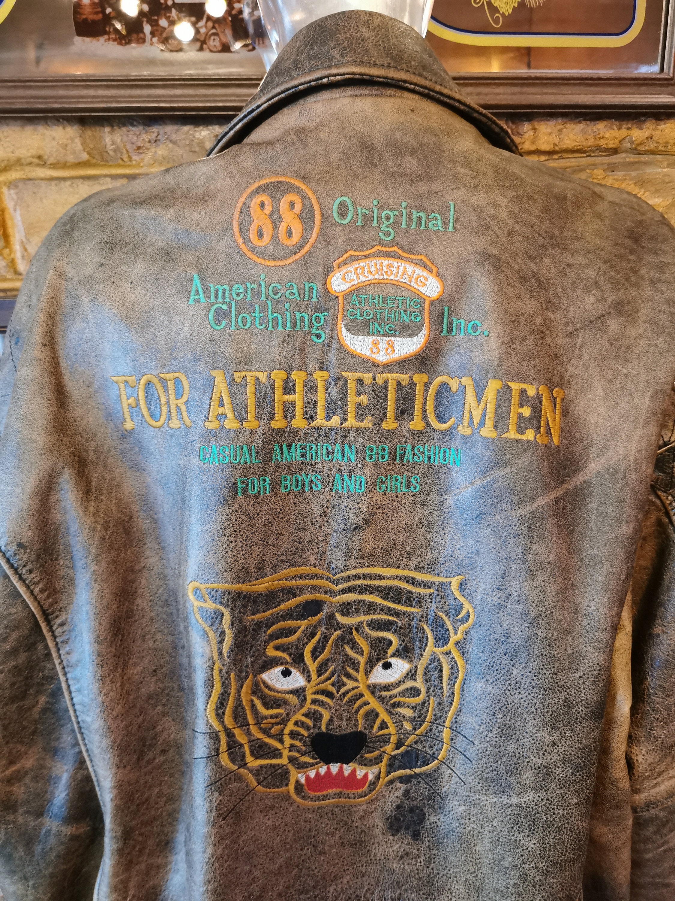 Blouson en cuir vintage Daytona Biker Benny Wilson Blouson motard Mid Century Blouson decontracte Blouson moto Etsy Canada