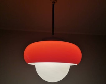ヴィンテージ　イタリアンシーリングランプ オレンジ ヴィンテージ イタリアンシーリングランプ オレンジ Ceiling Lamp