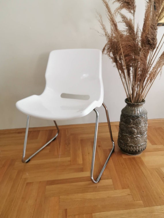 メブロ用ヴィンテージ オーバーマン プラスチックチェア - ミッド