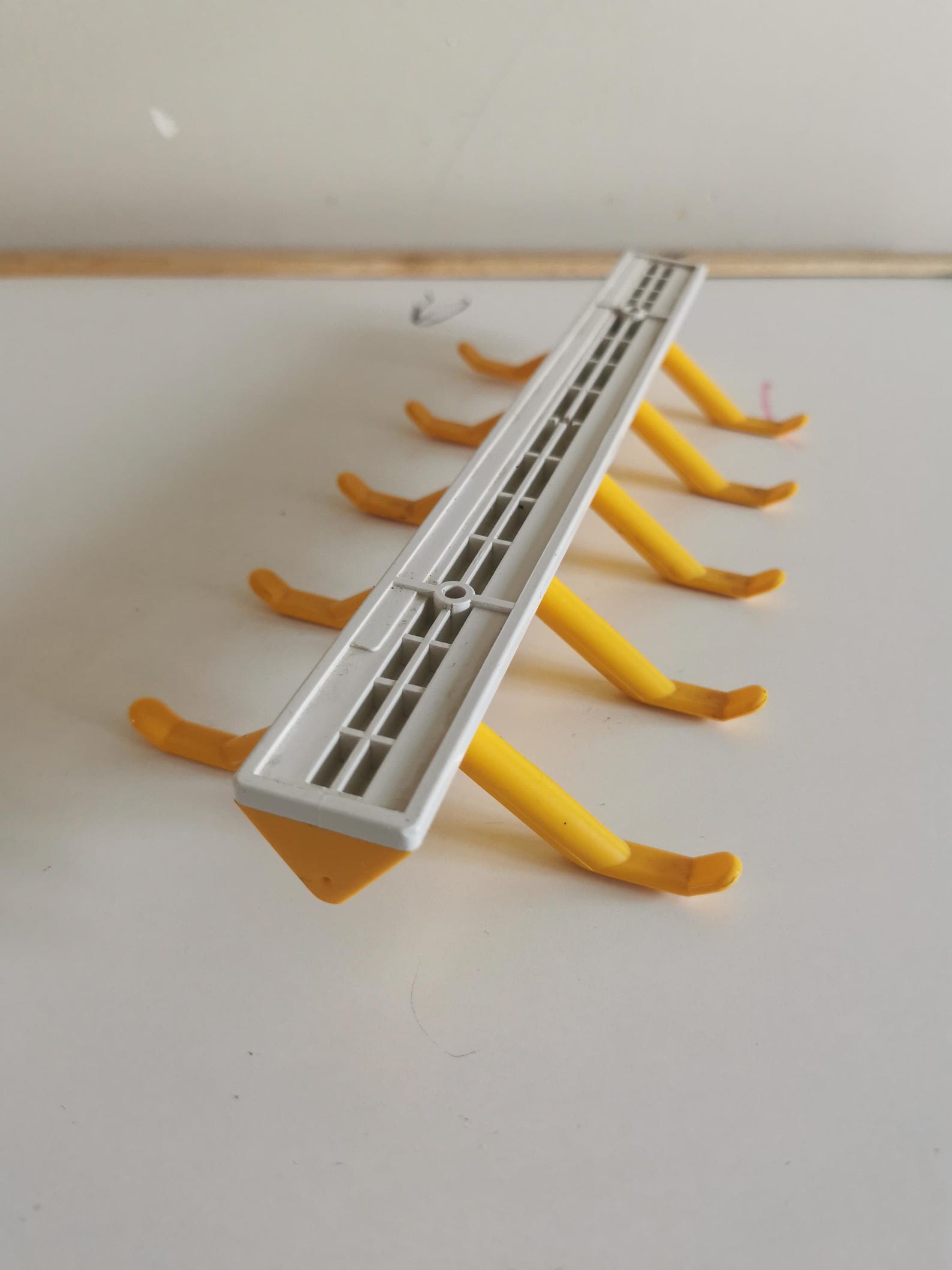 Vintage Plastic Coat Rack Con&con Italy /mid Century Wall Coat Rack ...