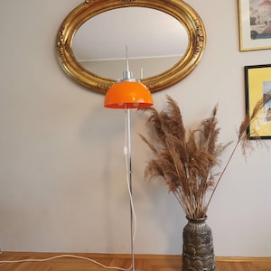 Popular Vintage Faro Harvey Guzzini Floor Lamp from the 70s/Space Age  Floor Lamp/Mid Century Floor Lamp Meblo for Harvey Guzzini /
