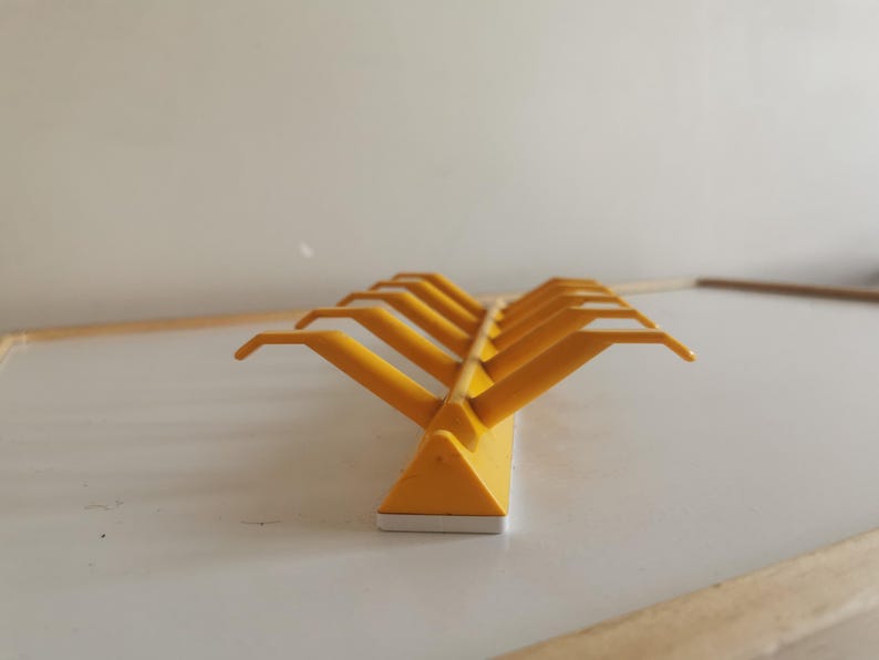 Vintage Plastic Coat Rack Con&con Italy /mid Century Wall Coat Rack ...